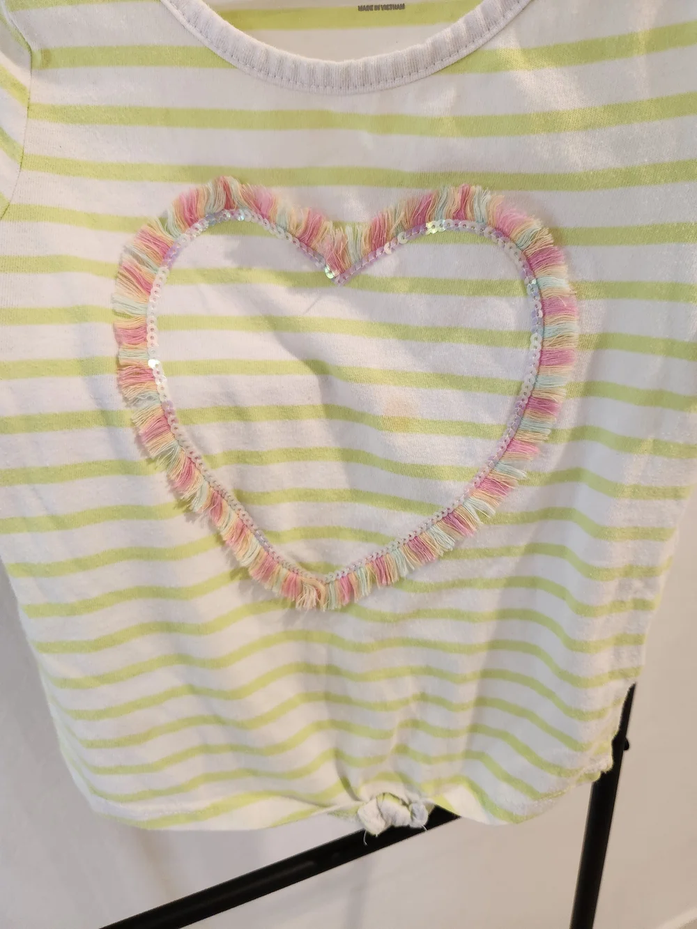Girls Mixed Short Sleeve Tee Bundle - White & Light Green